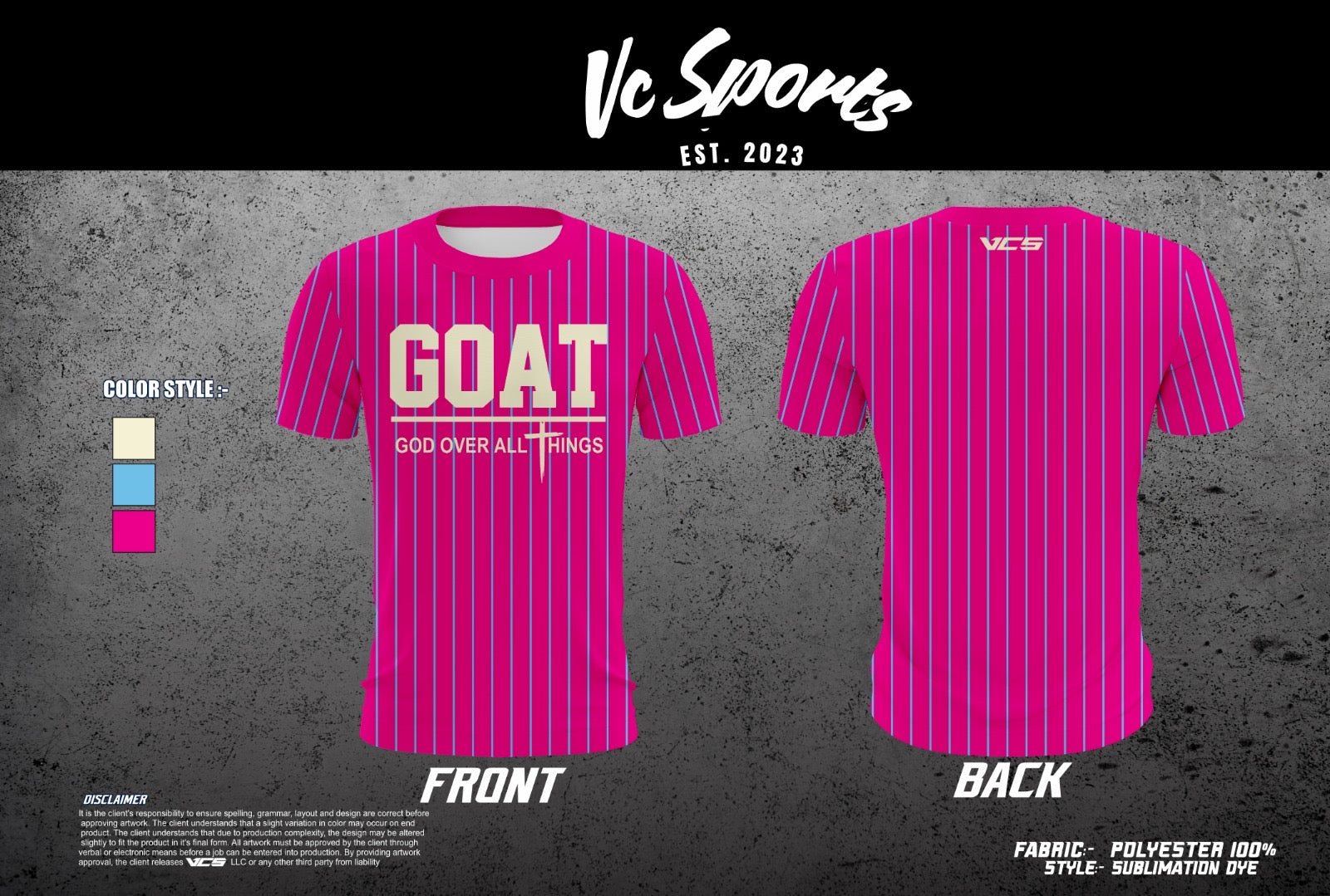 GOAT Jersey