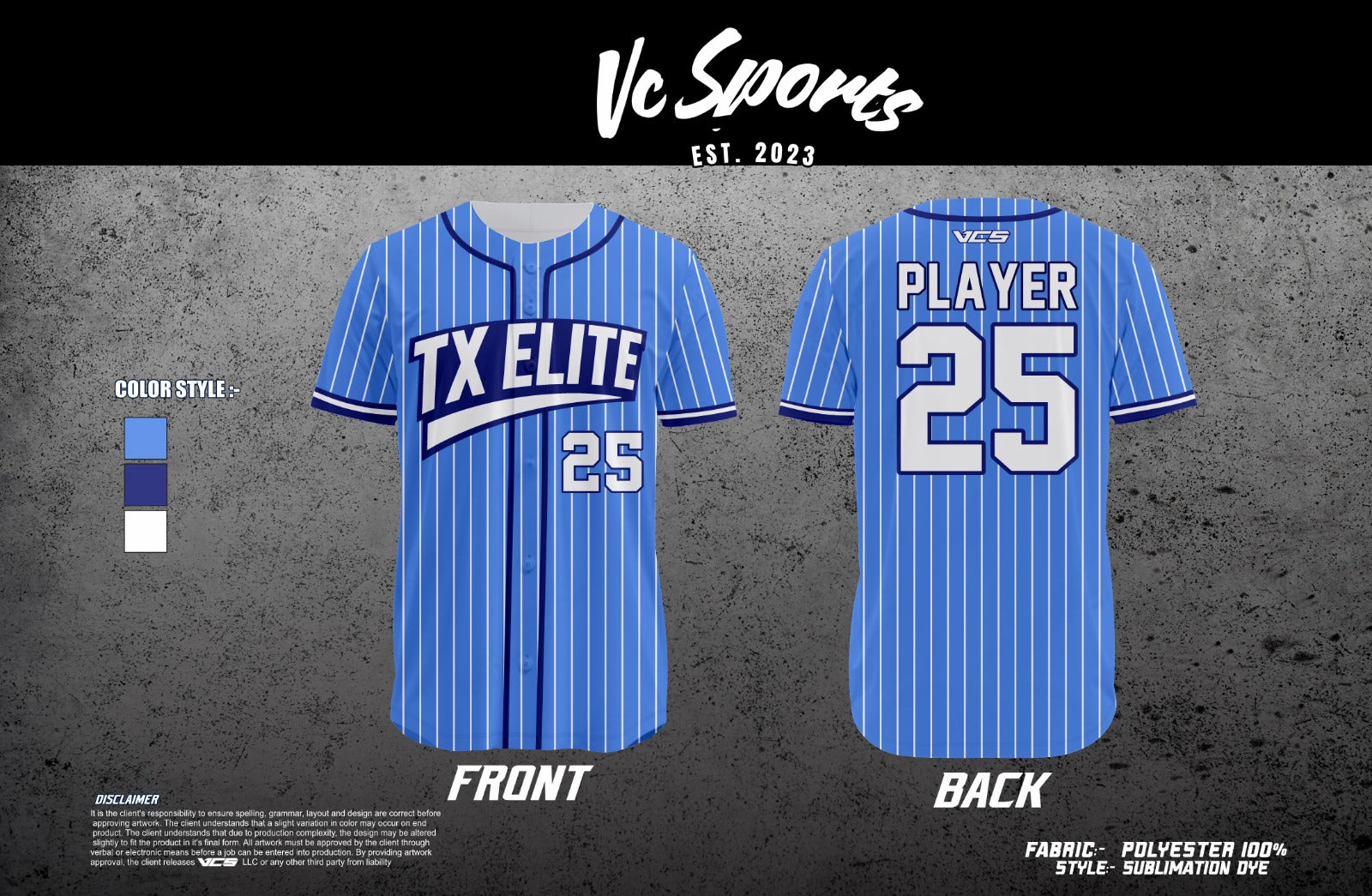 TX Elite Jersey